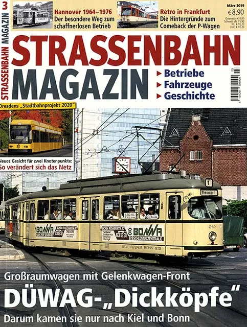STRASSENBAHN MAGAZIN, März 2019