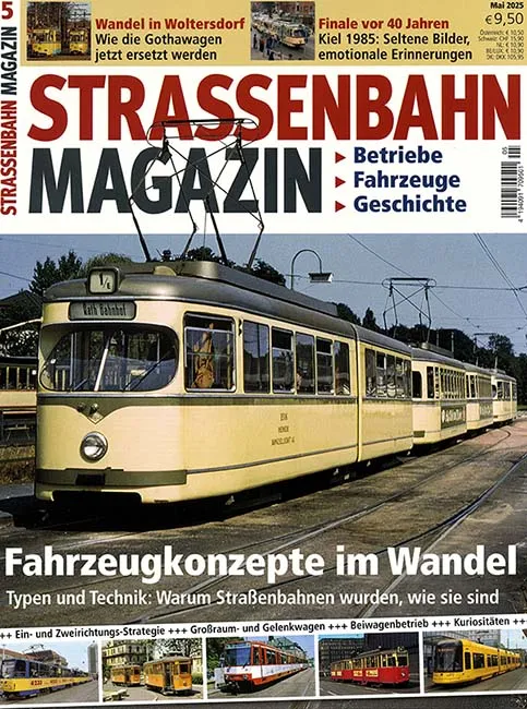 STRASSENBAHN MAGAZIN, Mai 2025